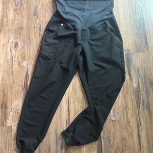 Figs Maturity Black Jogger Pants
